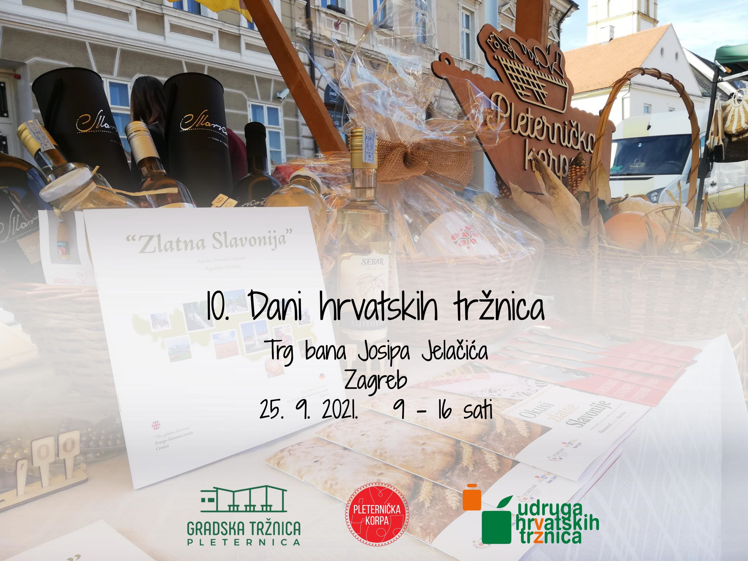 Pleternica sutra na Trgu bana Josipa Jelačića u Zagrebu 