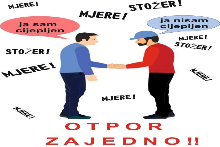 Prosvjed protiv mjera večeras u 19h i na Korzu
