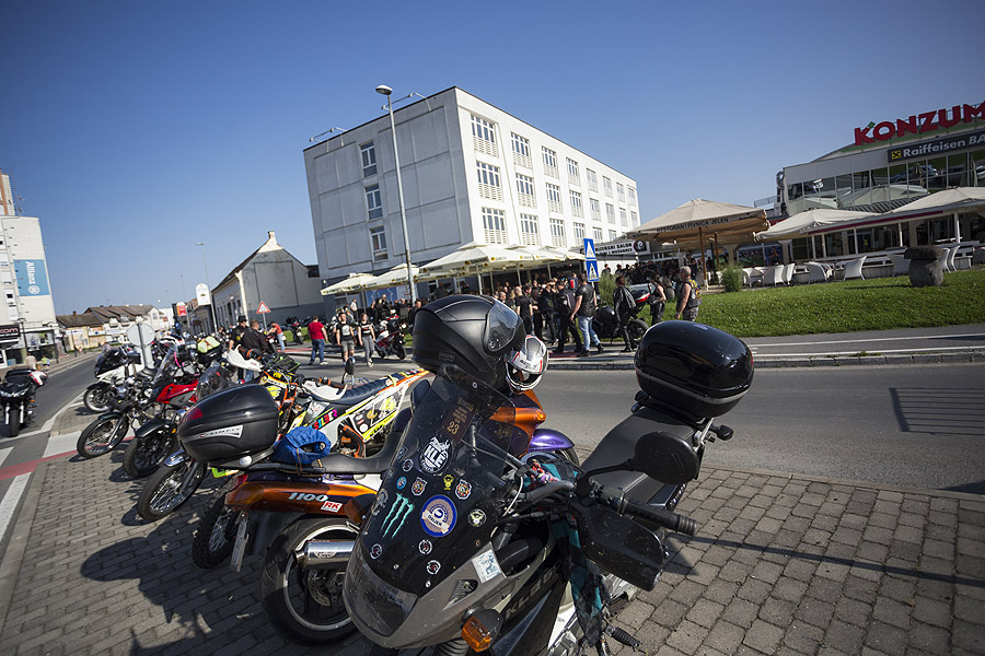 Prezentacija motocikla u sklopu 16. moto susreta 