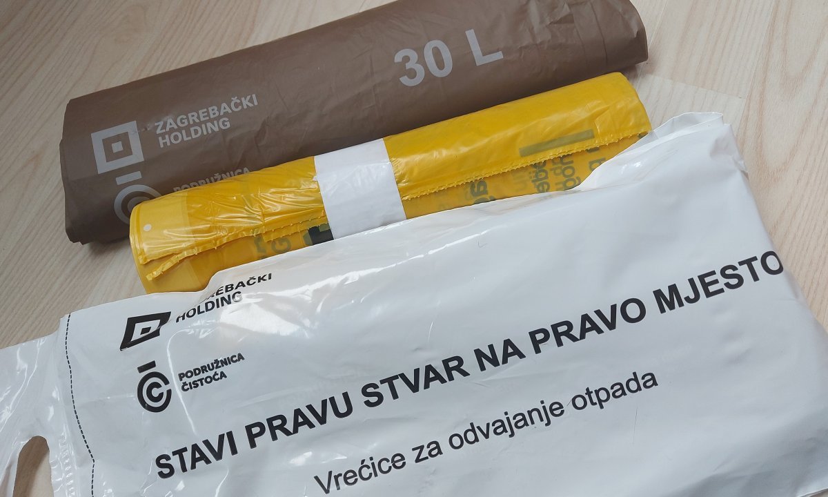 Od danas kreće prodaja novih vrećica za miješani komunalni otpad