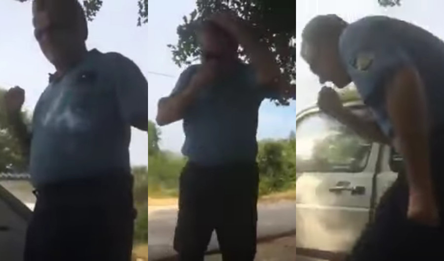 Granični policajac se probećario: Pjeva i pleše kao prava seoska lola!