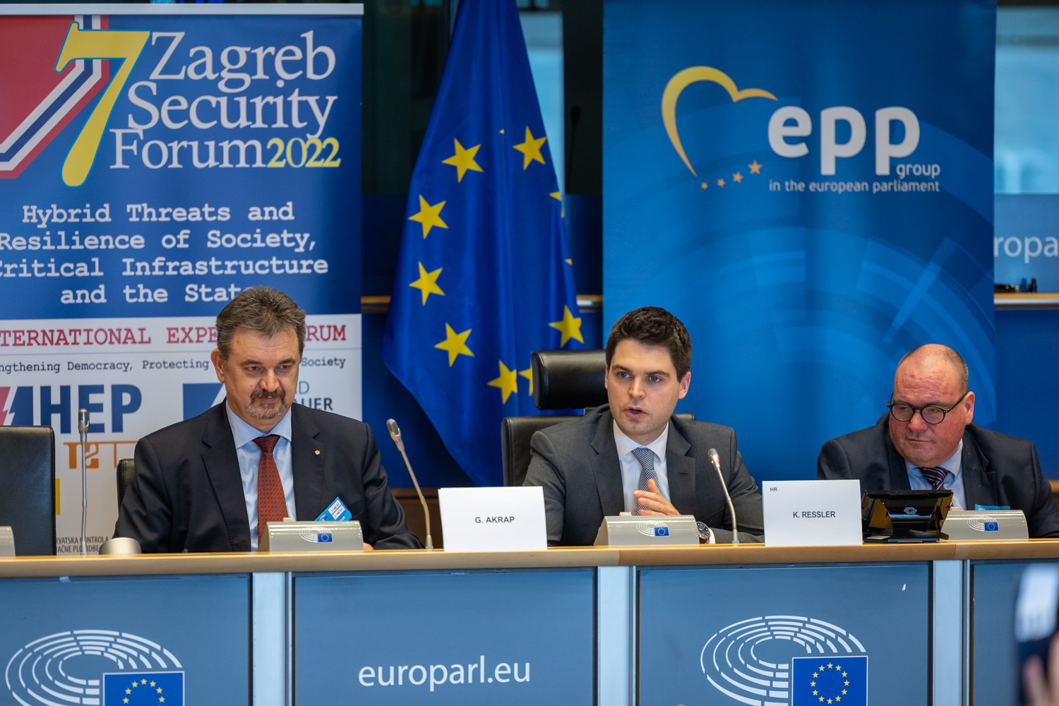 Ressler predstavio Zagreb Security Forum u Europskom parlamentu