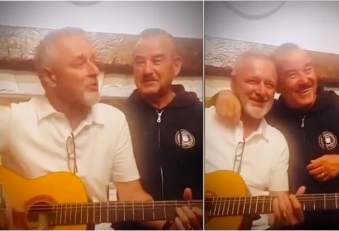 EKSKLUZIVNO! Thompson u društvu Skeje i Gotovine izveo novu pjesmu 'Pjevaj sokole'