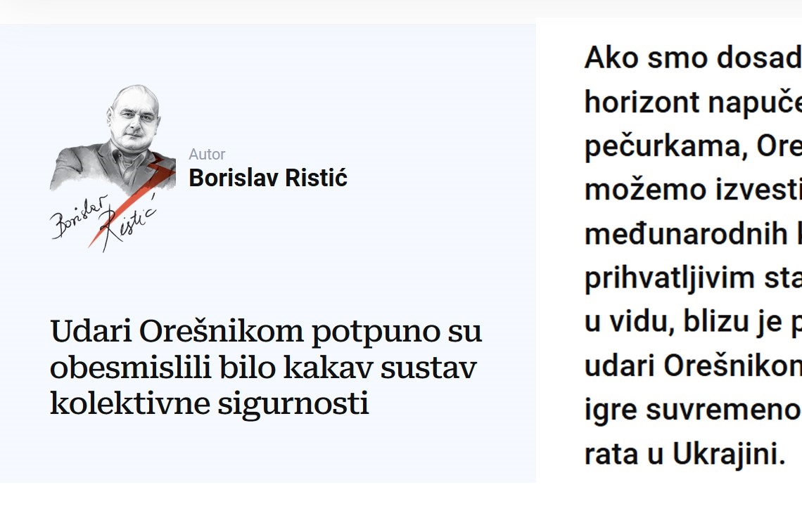 Hipersonični strah: Realna prijetnja ili medijski spektakl?