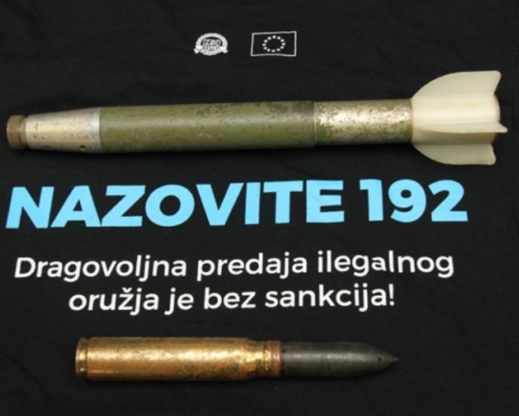 Kampanja dragovoljne predaje oružja Vukovarsko-srijemske županije u 2024. godini uspješna!